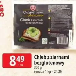 E.Leclerc Chleb z ziarnami bezglutenowy Chaque Jour oferta