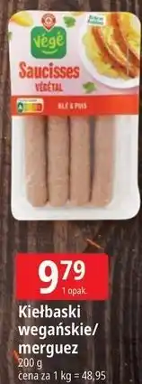 E.Leclerc Kiełbaski wegańskie/merguez Vege oferta
