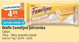 E.Leclerc Wafle Familijne Jutrzenka Colian 130 g - 180 g oferta