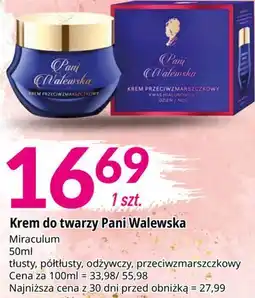 E.Leclerc Krem do twarzy Pani Walewska Miraculum oferta