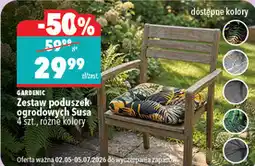 Biedronka Zestaw poduszek ogrodowych Susa oferta
