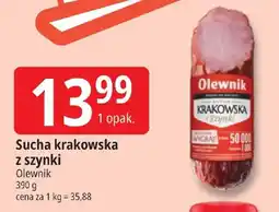 E.Leclerc Sucha krakowska z szynki Olewnik oferta