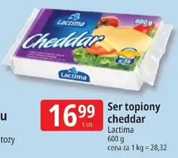 E.Leclerc Ser topiony cheddar Lactima oferta