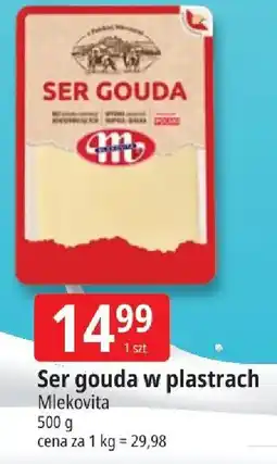 E.Leclerc Ser gouda w plastrach Mlekovita oferta