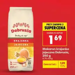 Biedronka Makaron krajanka jajeczna Dobrusia , 250 g oferta