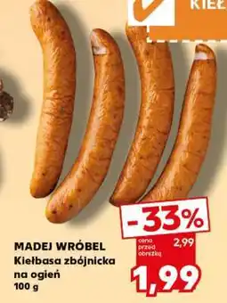 Kaufland MADEJ WRÓBEL Kiełbasa zbójnicka na ogień 100 g oferta