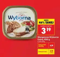 Biedronka Margaryna Wyborna Extra 500 g oferta