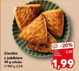 Kaufland Ciastko z jabłkiem oferta
