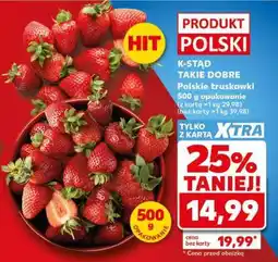 Kaufland Polskie truskawki oferta