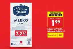 Biedronka Mleko UHT 3,2% Mleczna Dolina, 1 l oferta