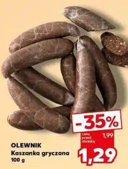 Kaufland OLEWNIK Kaszanka gryczana 100 g oferta
