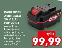 Kaufland PARKSIDE Akumulator 20 V 4 Ah PAP 20 B3 oferta