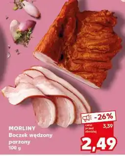 Kaufland MORLINY Boczek wędzony parzony 100 g oferta