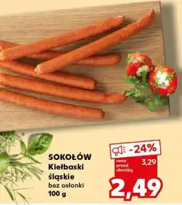 Kaufland SOKOŁÓW Kiełbaski śląskie bez osłonki 100 g oferta