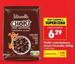 Biedronka Płatki czekoladowe Choki Vitanella, 500g oferta