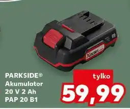 Kaufland PARKSIDE Akumulator 20 V 2 Ah PAP 20 B1 oferta