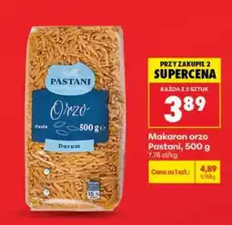 Biedronka Makaron orzo Pastani, 500 g oferta