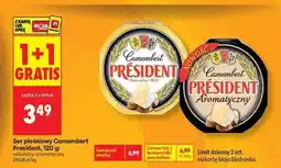 Biedronka Ser pleśniowy Camembert President, 120 g oferta