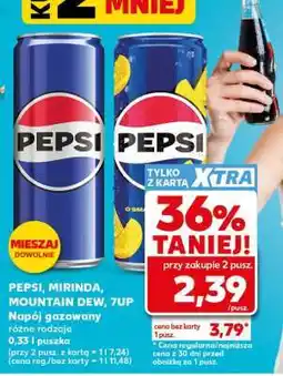 Kaufland PEPSI, MIRINDA, MOUNTAIN DEW, 7UP oferta