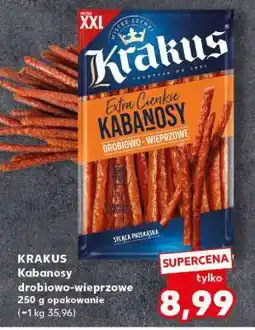 Kaufland KRAKUS Kabanosy drobiowo-wieprzowe oferta