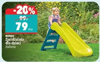 Zjeżdżalnia dla dzieci zielona