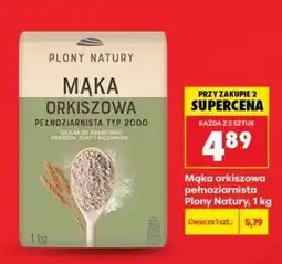 Biedronka Mąka orkiszowa pełnoziarnista Plony Natury 1 kg oferta