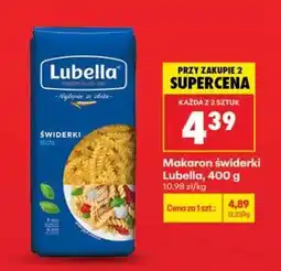 Biedronka Makaron świderki Lubella, 400 g oferta