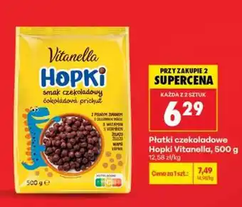 Biedronka Płatki czekoladowe Hopki Vitanella 500 g oferta