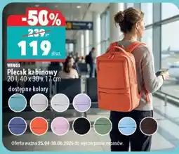 Biedronka Plecak kabinowy oferta