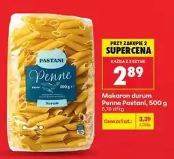 Biedronka Makaron durum Penne Pastani, 500 g oferta