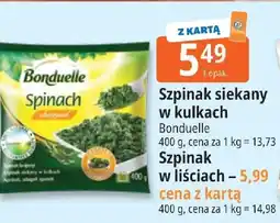 E.Leclerc Szpinak siekany w kulkach Bonduelle oferta