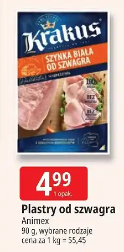 E.Leclerc Plastry od szwagra Animex oferta
