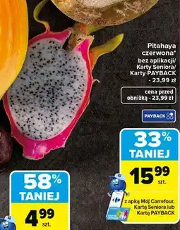 Carrefour Pitahaya czerwona oferta
