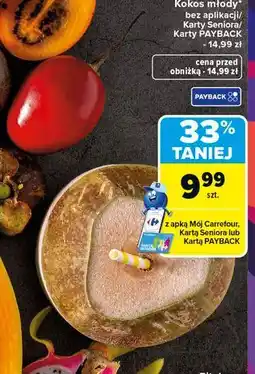 Carrefour Kokos młody oferta