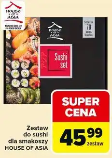 Carrefour Zestaw do sushi dla smakoszy HOUSE OF ASIA oferta