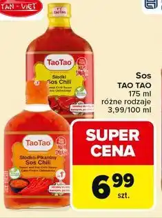Carrefour Sos TAO TAO 175 ml różne rodzaje 3,99/100 ml oferta