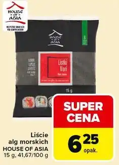 Carrefour Liście alg morskich HOUSE OF ASIA oferta
