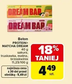 Carrefour Baton PROTEIN+ MATCHA DREAM 40 g oferta