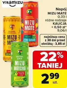 Carrefour Napój mizu mate oferta