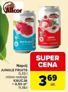 Carrefour Napój Jungle fruits oferta