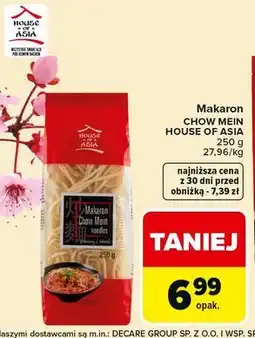 Carrefour Makaron CHOW MEIN HOUSE OF ASIA oferta