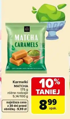 Carrefour Karmelki MATCHA oferta