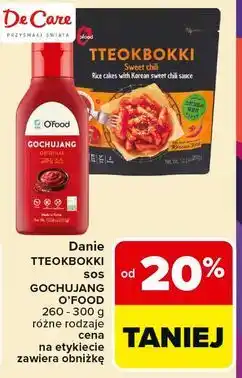 Carrefour Danie Tteokbokki, sos Gochujang oferta