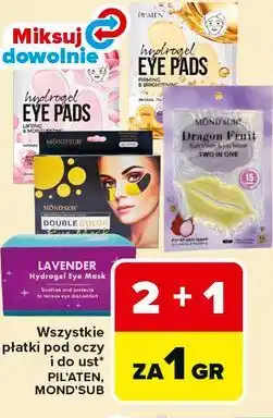 Carrefour Wszystkie płatki pod oczy i do ust* PIL'ATEN, MOND'SUB oferta
