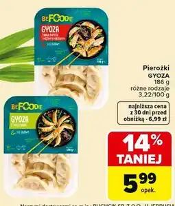 Carrefour Pierożki GYOZA różne rodzaje oferta