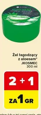 Carrefour Żel łagodzący z aloesem* JKOSMEC oferta