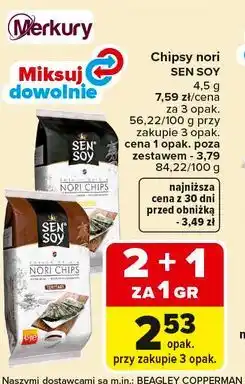 Carrefour Chipsy nori oferta
