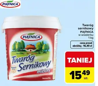 Carrefour Piątnica Twaróg sernikowy oferta