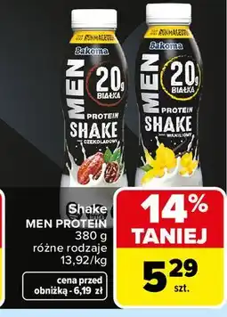 Carrefour Shake MEN PROTEIN oferta