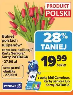 Carrefour Bukiet polskich tulipanów oferta